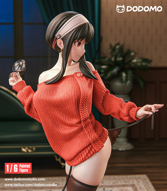 SPY×FAMILY - ヨル RedSweater EX version 1/6 スタチュー DodomoStudio