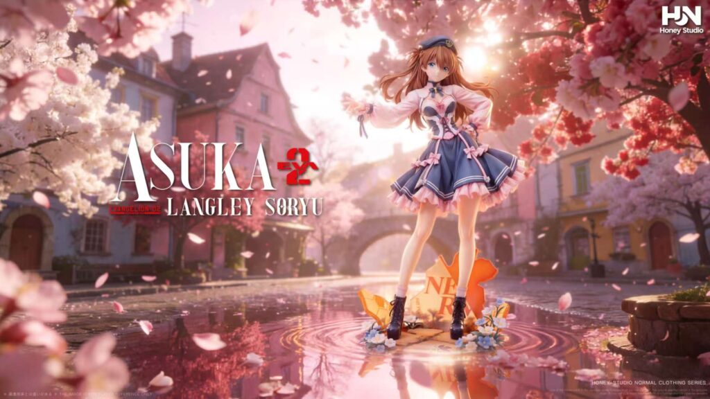 エヴァンゲリオン - アスカ Lolita ver. 1/6・1/4 スタチュー Honey Studio