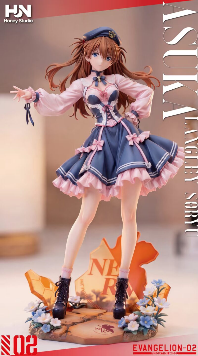 エヴァンゲリオン - アスカ Lolita ver. 1/6・1/4 スタチュー Honey Studio