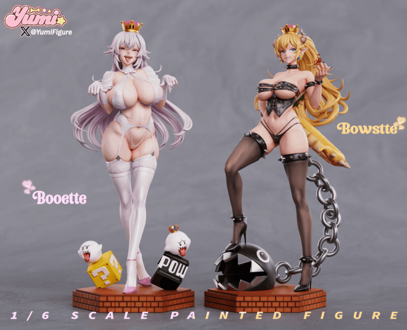 スーパーマリオ - キングテレサ姫 1/6 スタチュー Yumi Figure