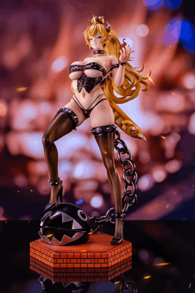 スーパーマリオ - クッパ姫 1/6 スタチュー Yumi Figure 2 スーパーマリオ - クッパ姫 1/6 スタチュー Yumi Figure
