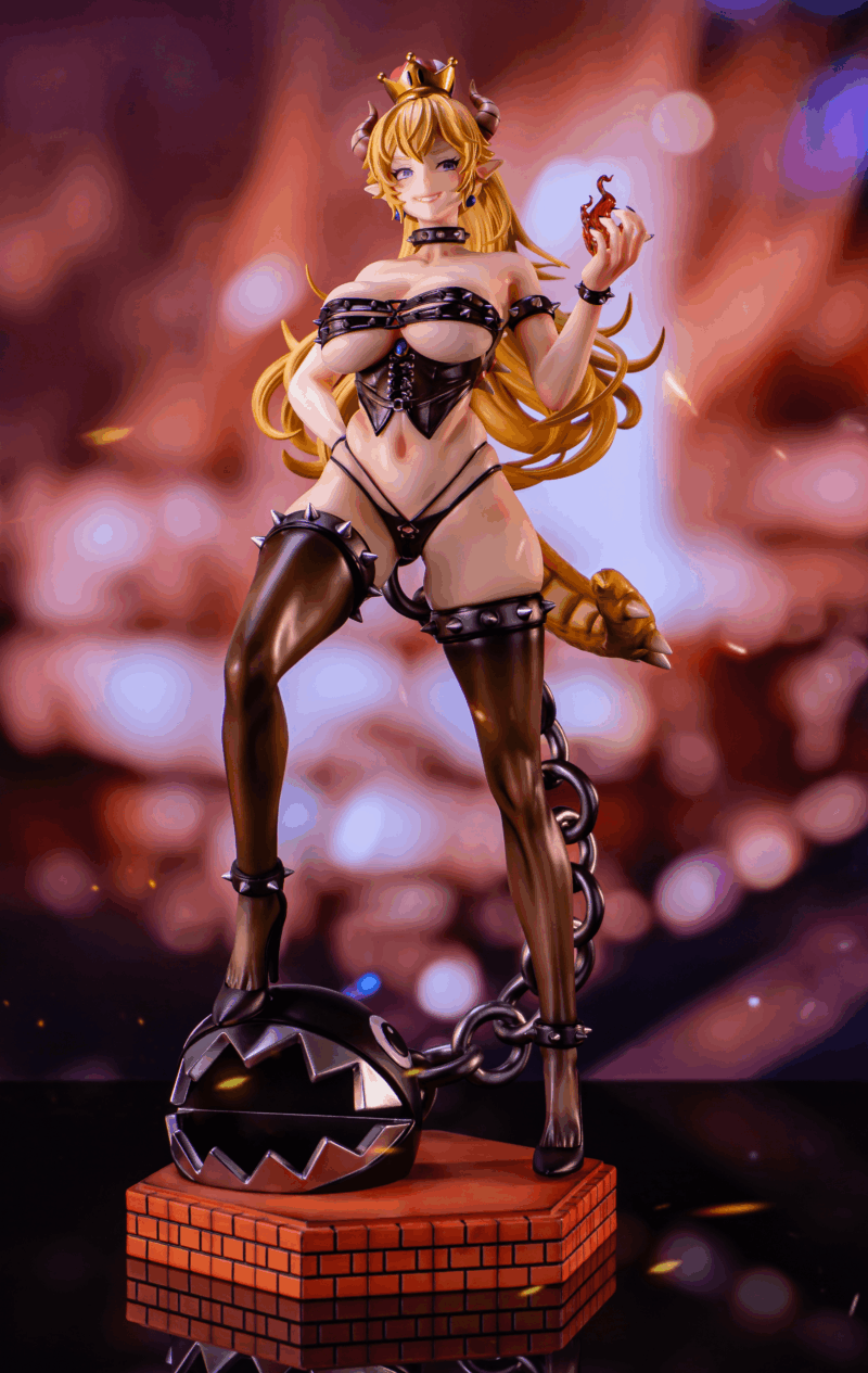 スーパーマリオ - クッパ姫 1/6 スタチュー Yumi Figure 4 スーパーマリオ - クッパ姫 1/6 スタチュー Yumi Figure