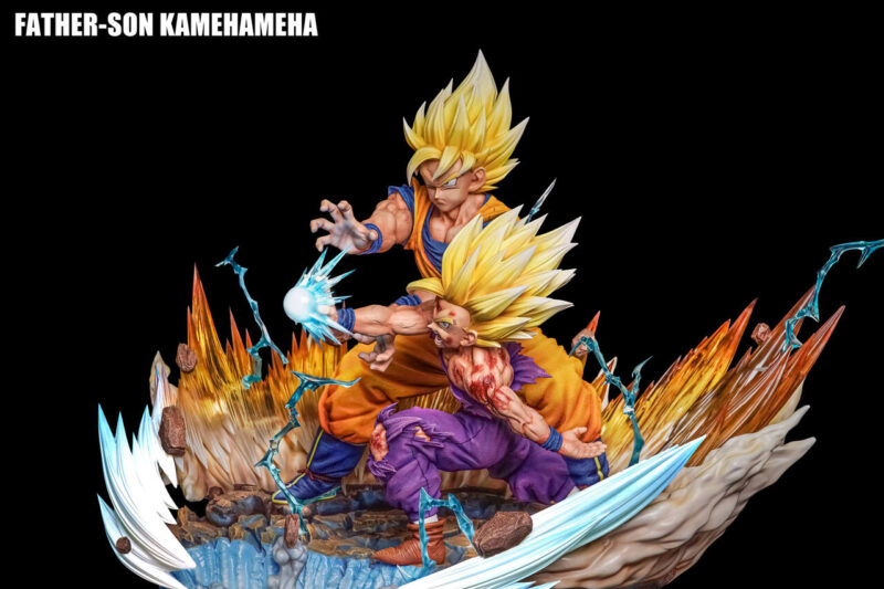 ドラゴンボール - 親子かめはめ波 1/4 スタチュー Figure Class Studio