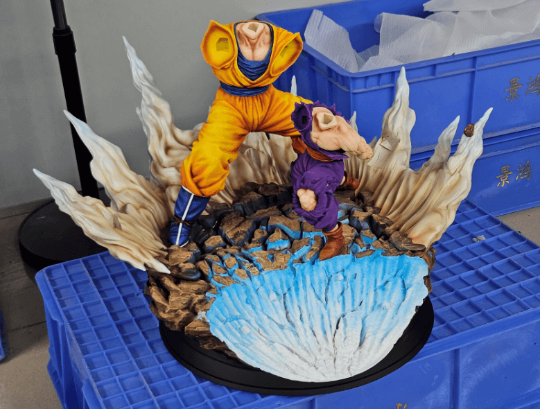 ドラゴンボール - 親子かめはめ波 1/4 スタチュー Figure Class Studio