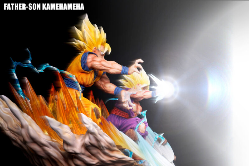 ドラゴンボール - 親子かめはめ波 1/4 スタチュー Figure Class Studio