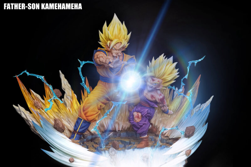 ドラゴンボール - 親子かめはめ波 1/4 スタチュー Figure Class Studio