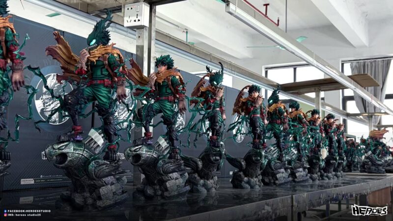 僕のヒーローアカデミア - 緑谷出久 Dark Deku 1/6 スタチュー Heroes Studio