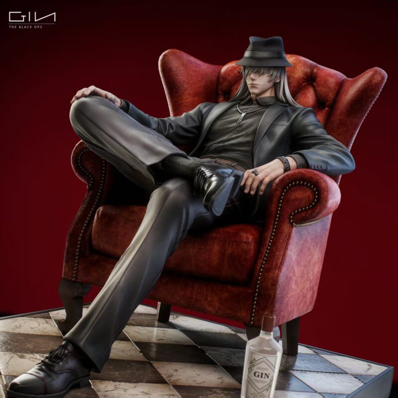 名探偵コナン - ジン 1/6 スタチュー CLL Studio 5 名探偵コナン - ジン 1/6 スタチュー CLL Studio