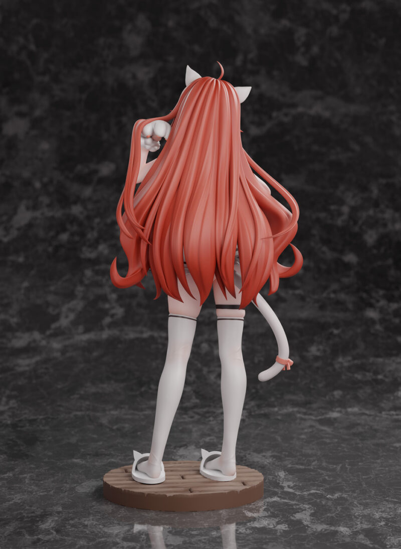 無職転生 - エリス 猫耳 1/6 スタチュー Tensei Studio