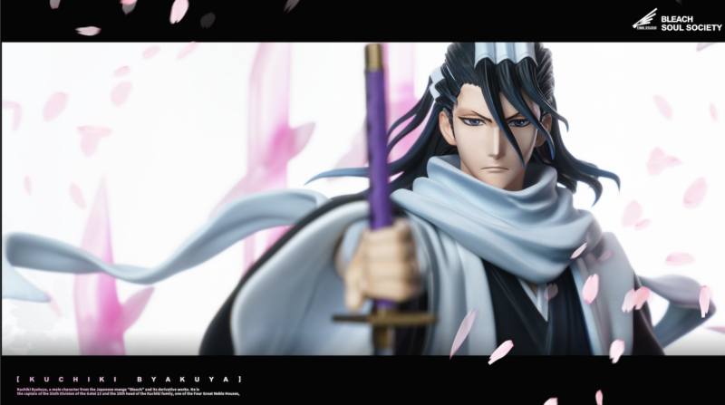 BLEACH - 朽木白哉 スタチュー Time Studio