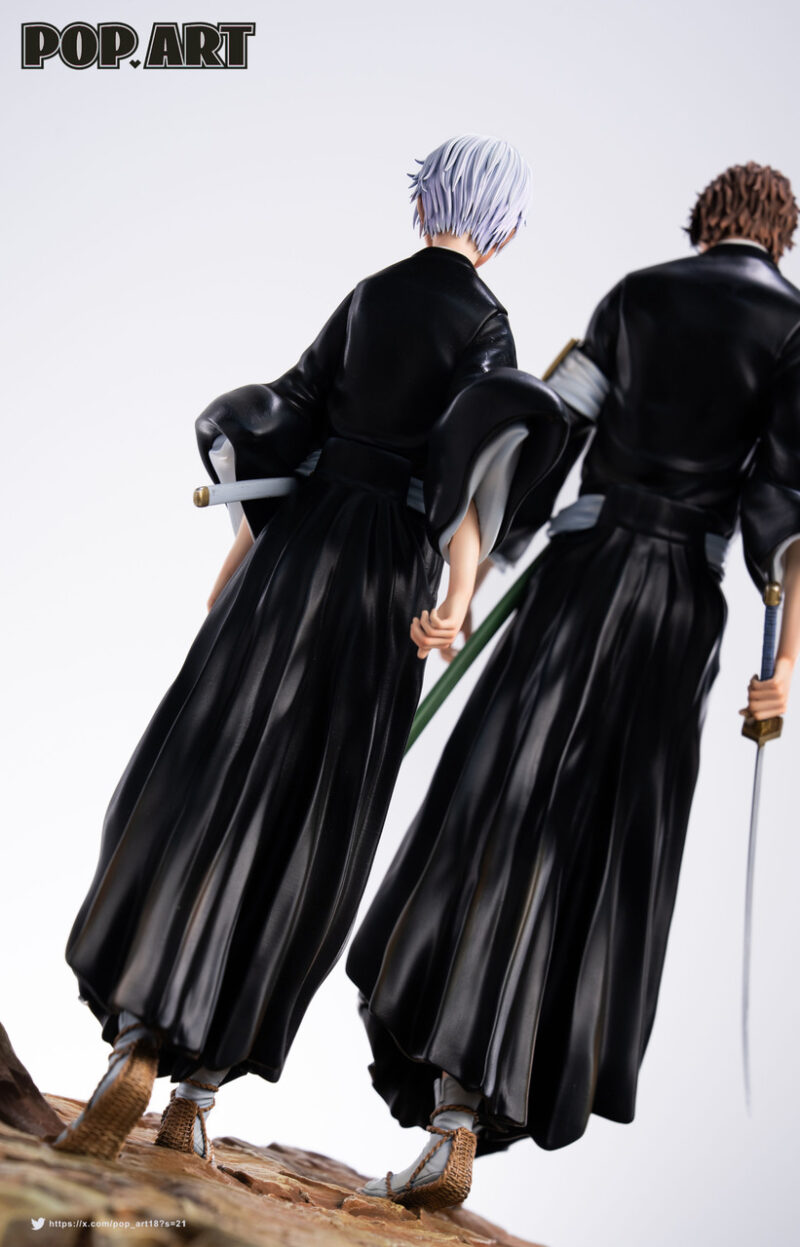 BLEACH - 藍染惣右介 & 市丸ギン 1/6 スタチュー POP.ART Studio