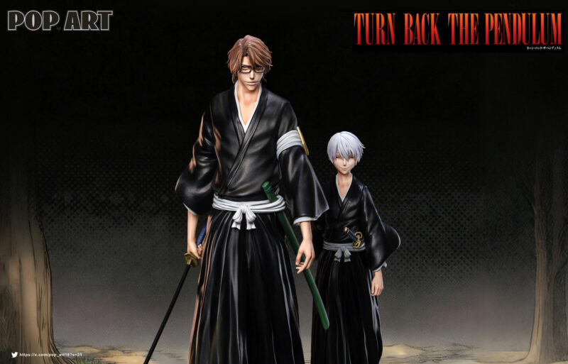 BLEACH - 藍染惣右介 & 市丸ギン 1/6 スタチュー POP.ART Studio