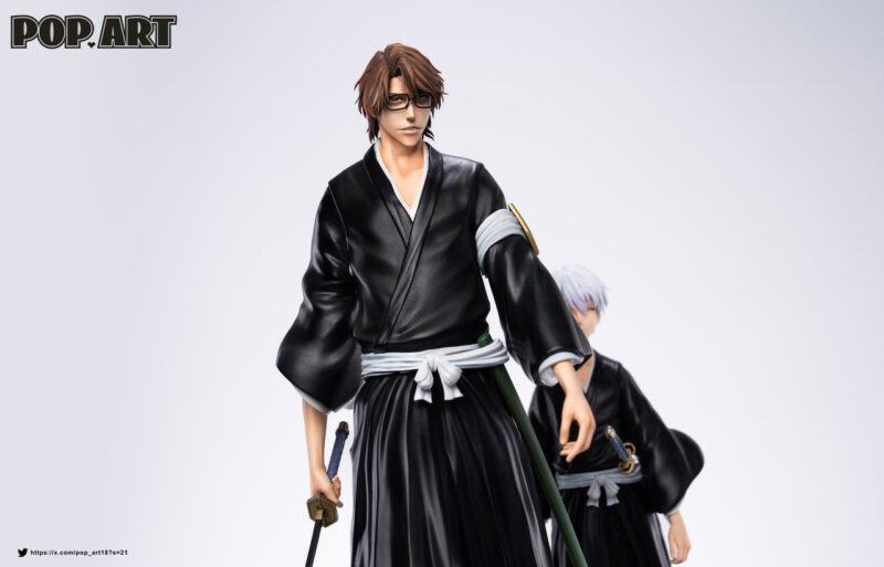 BLEACH - 藍染惣右介 & 市丸ギン 1/6 スタチュー POP.ART Studio
