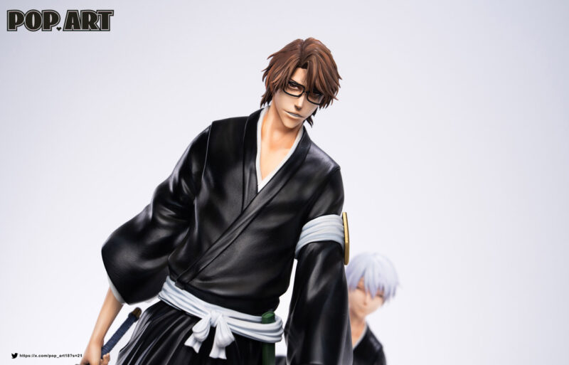BLEACH - 藍染惣右介 & 市丸ギン 1/6 スタチュー POP.ART Studio