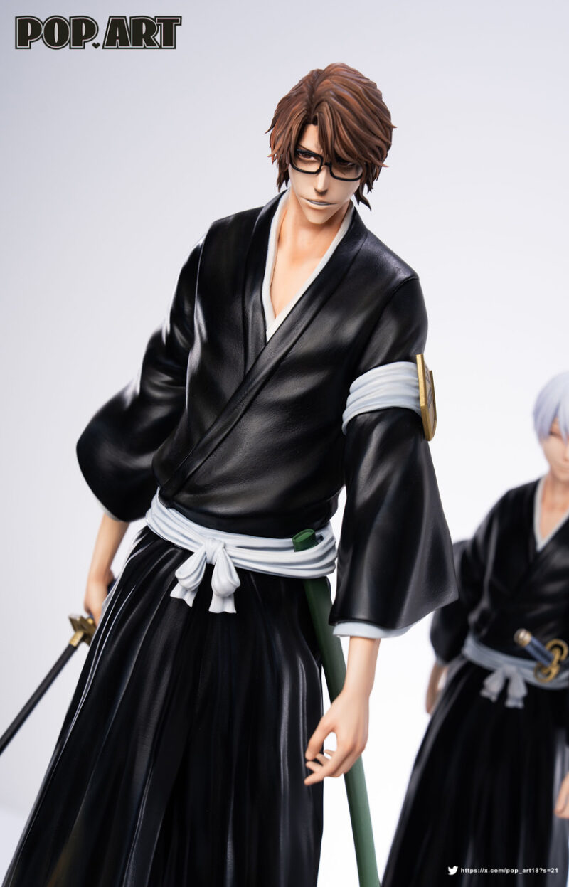 BLEACH - 藍染惣右介 & 市丸ギン 1/6 スタチュー POP.ART Studio
