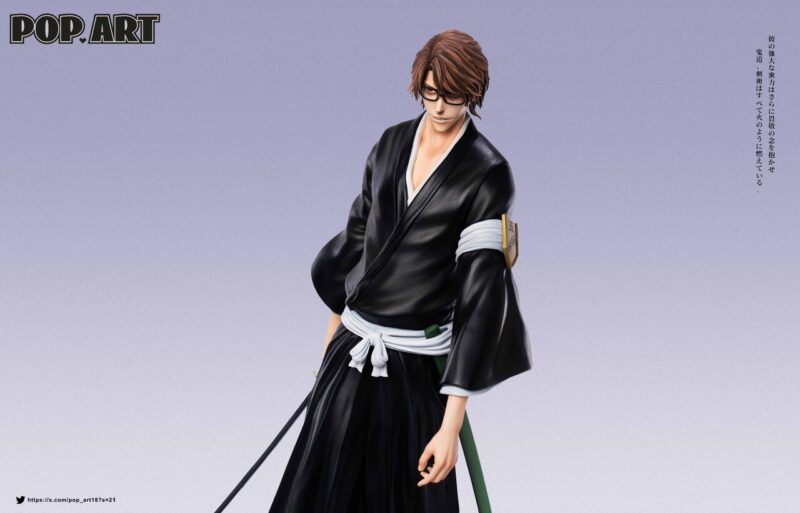 BLEACH - 藍染惣右介 & 市丸ギン 1/6 スタチュー POP.ART Studio