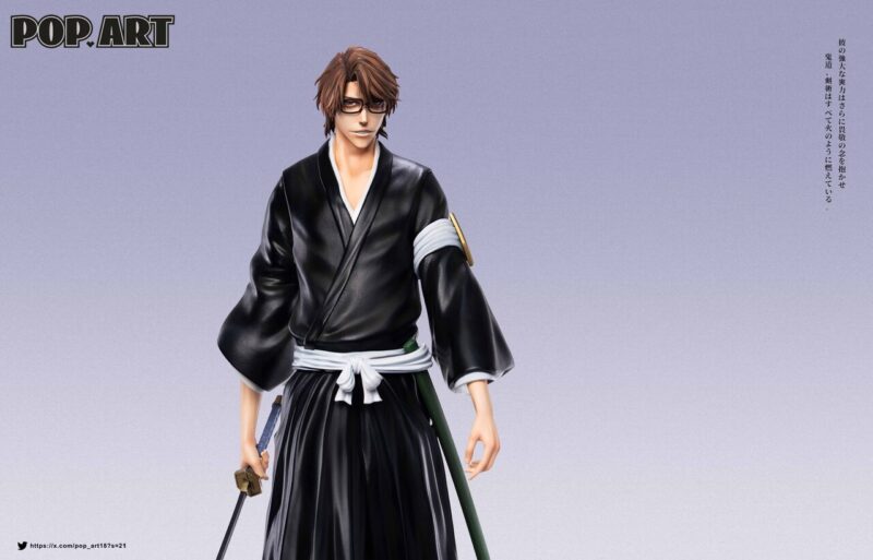 BLEACH - 藍染惣右介 & 市丸ギン 1/6 スタチュー POP.ART Studio