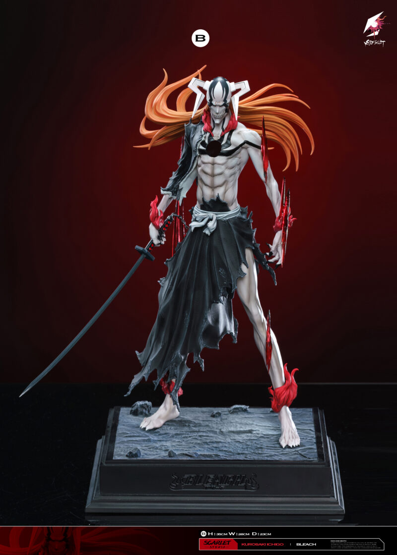 BLEACH - 黒崎一護 スタチュー Scarlet Studio