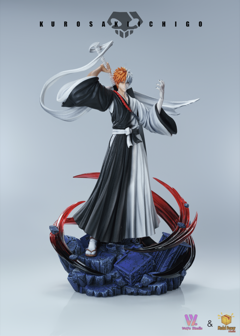 BLEACH - 黒崎一護 1/6 スタチュー WoYo Studio & Model Power Studio