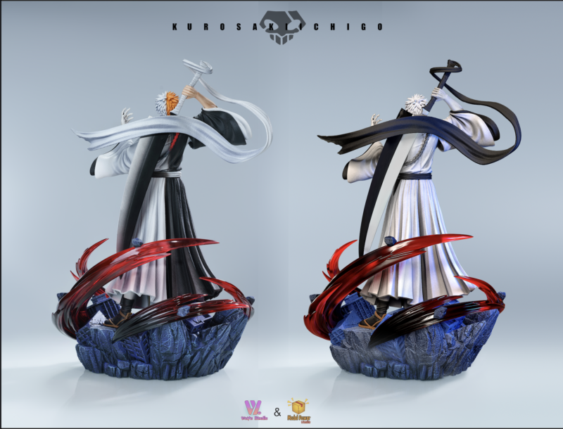 BLEACH - 黒崎一護 1/6 スタチュー WoYo Studio & Model Power Studio