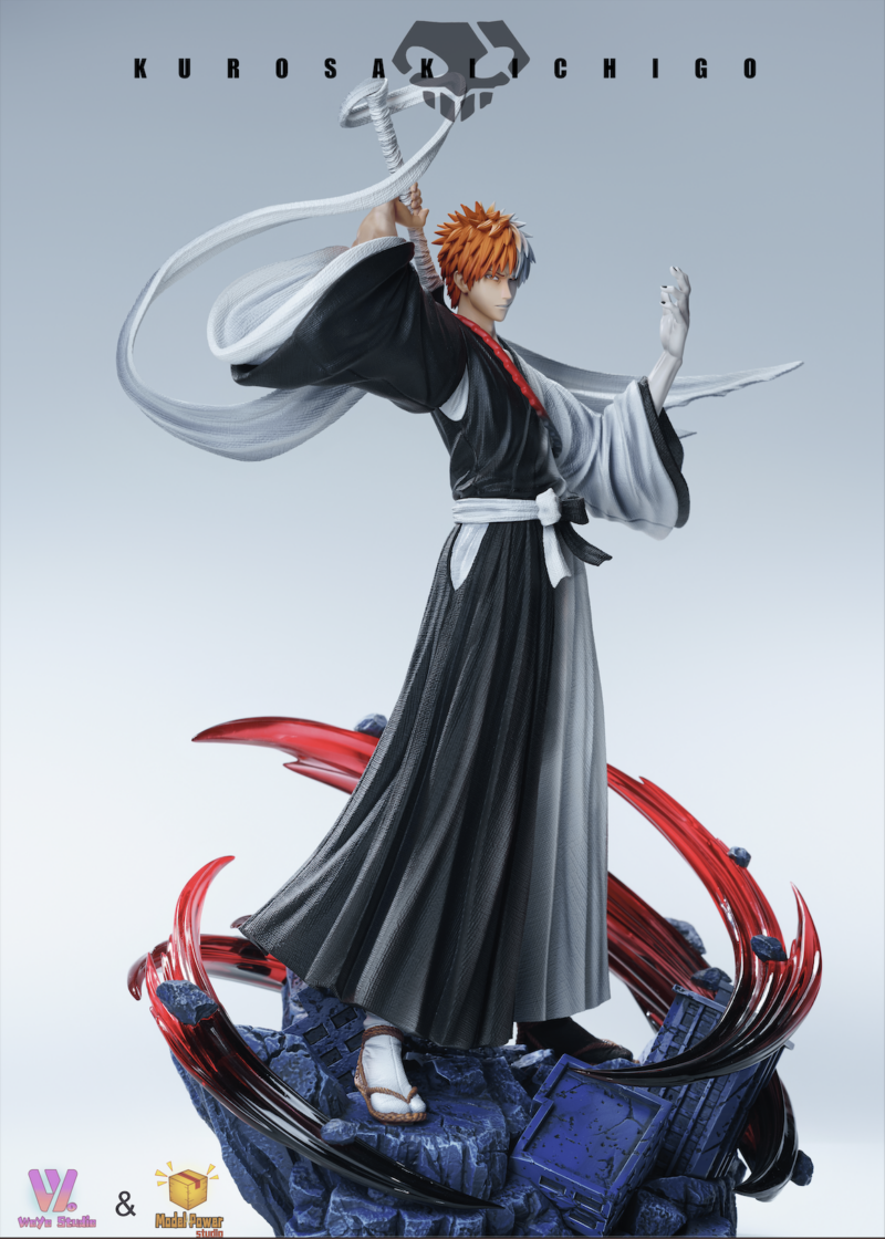 BLEACH - 黒崎一護 1/6 スタチュー WoYo Studio & Model Power Studio