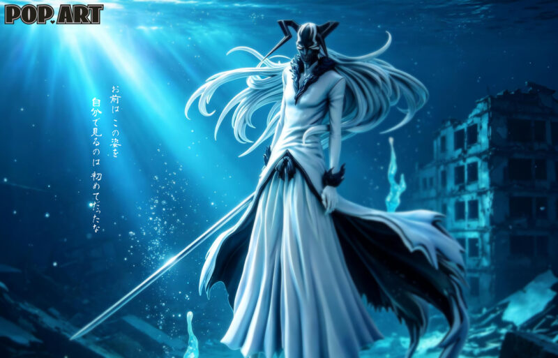 BLEACH - 黒崎一護（白） 1/6 スタチュー POP.ART Studio
