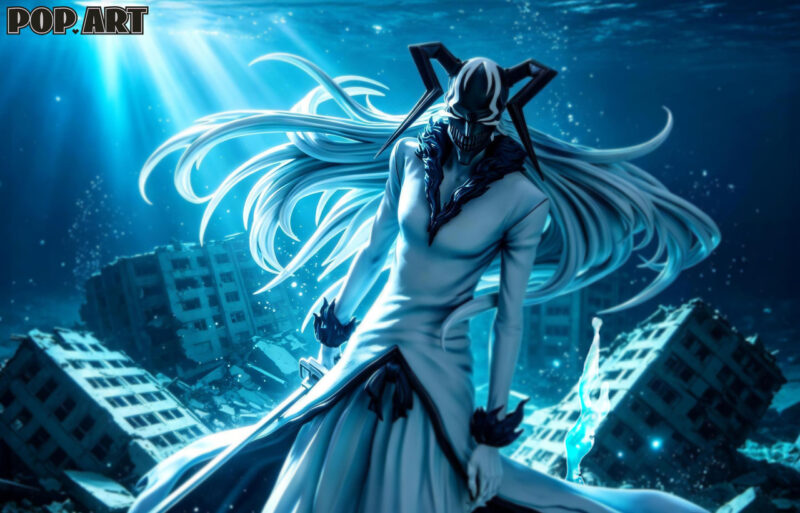 BLEACH - 黒崎一護（白） 1/6 スタチュー POP.ART Studio