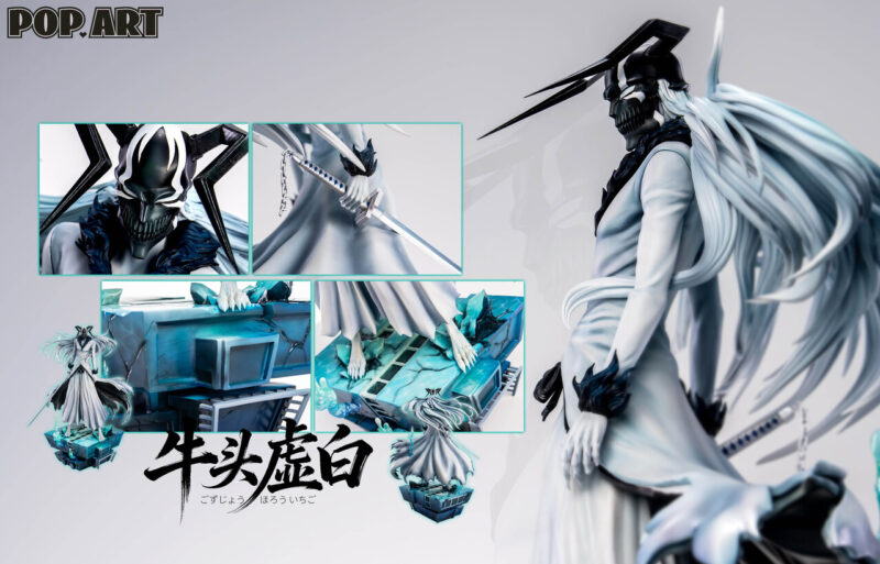 BLEACH - 黒崎一護（白） 1/6 スタチュー POP.ART Studio
