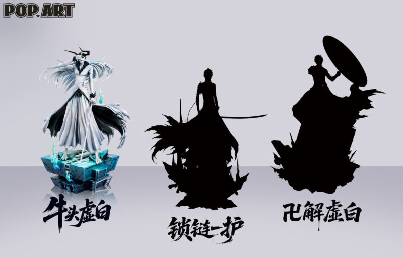 BLEACH - 黒崎一護（白） 1/6 スタチュー POP.ART Studio