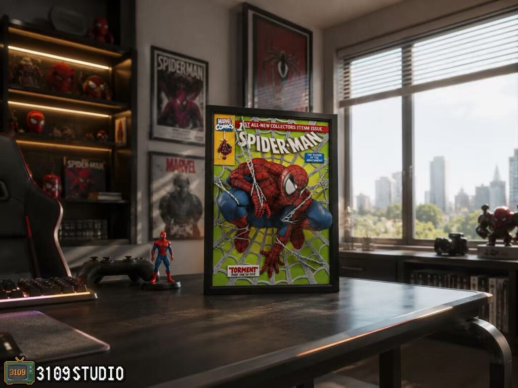 アメコミ - スパイダーマン Spider Man 1/4 スタチュー 3109 Studio