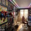 アメコミ - スパイダーマン Spider Man 1/4 スタチュー 3109 Studio