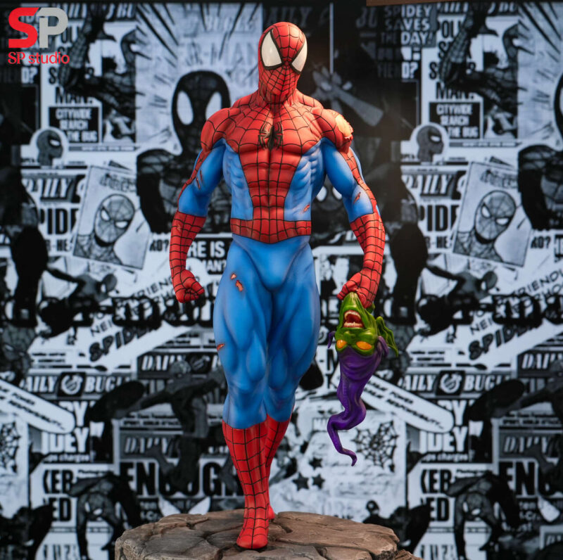 アメコミ - スパイダーマン Spider Man 1/4 スタチュー SP Studio