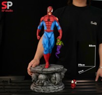 アメコミ - スパイダーマン Spider Man 1/4 スタチュー SP Studio