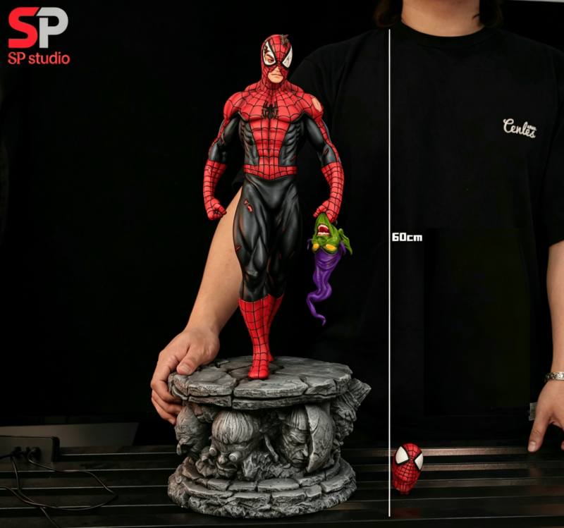アメコミ - スパイダーマン Spider Man 1/4 スタチュー SP Studio