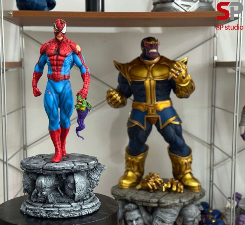 アメコミ - スパイダーマン Spider Man 1/4 スタチュー SP Studio