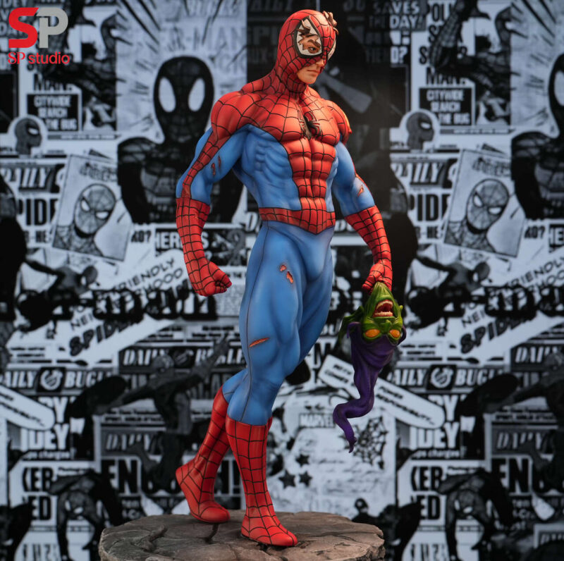 アメコミ - スパイダーマン Spider Man 1/4 スタチュー SP Studio