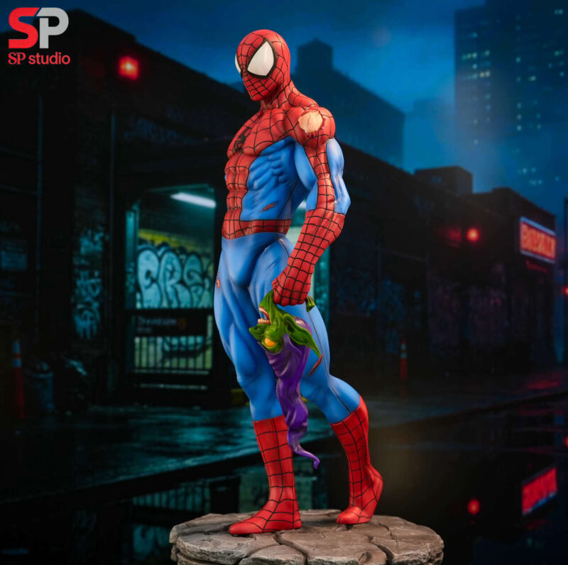 アメコミ - スパイダーマン Spider Man 1/4 スタチュー SP Studio