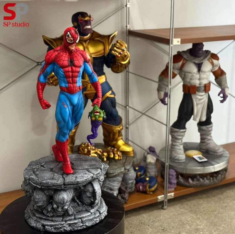 アメコミ - スパイダーマン Spider Man 1/4 スタチュー SP Studio