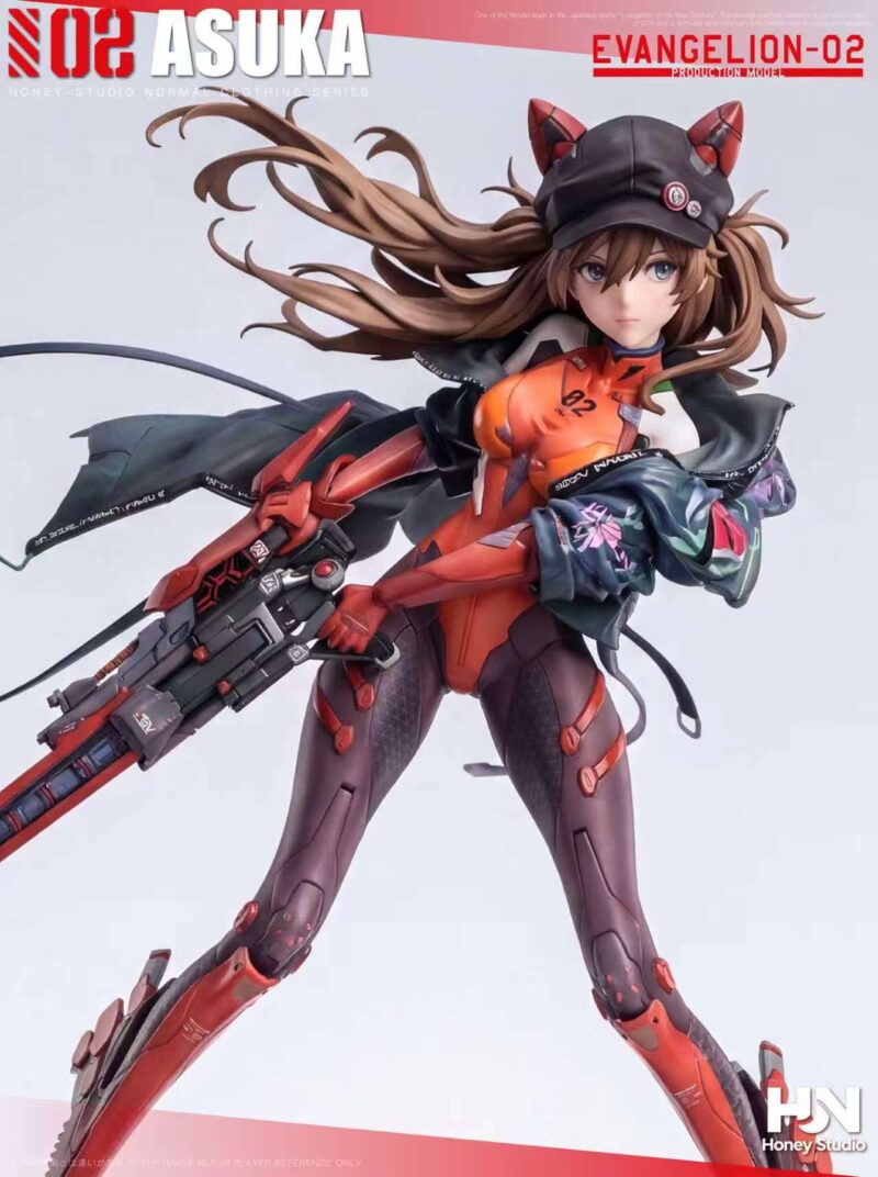 エヴァンゲリオン - アスカ combat uniform 1/6・1/4 スタチュー Honey Studio 3 エヴァンゲリオン - アスカ combat uniform 1/6・1/4 スタチュー Honey Studio