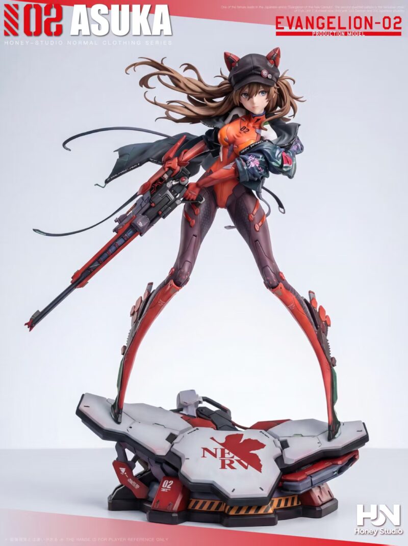 エヴァンゲリオン - アスカ combat uniform 1/6・1/4 スタチュー Honey Studio 4 エヴァンゲリオン - アスカ combat uniform 1/6・1/4 スタチュー Honey Studio