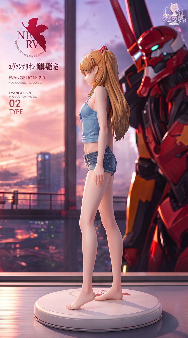 エヴァンゲリオン - アスカ 1/6 スタチュー Cinderella Studio