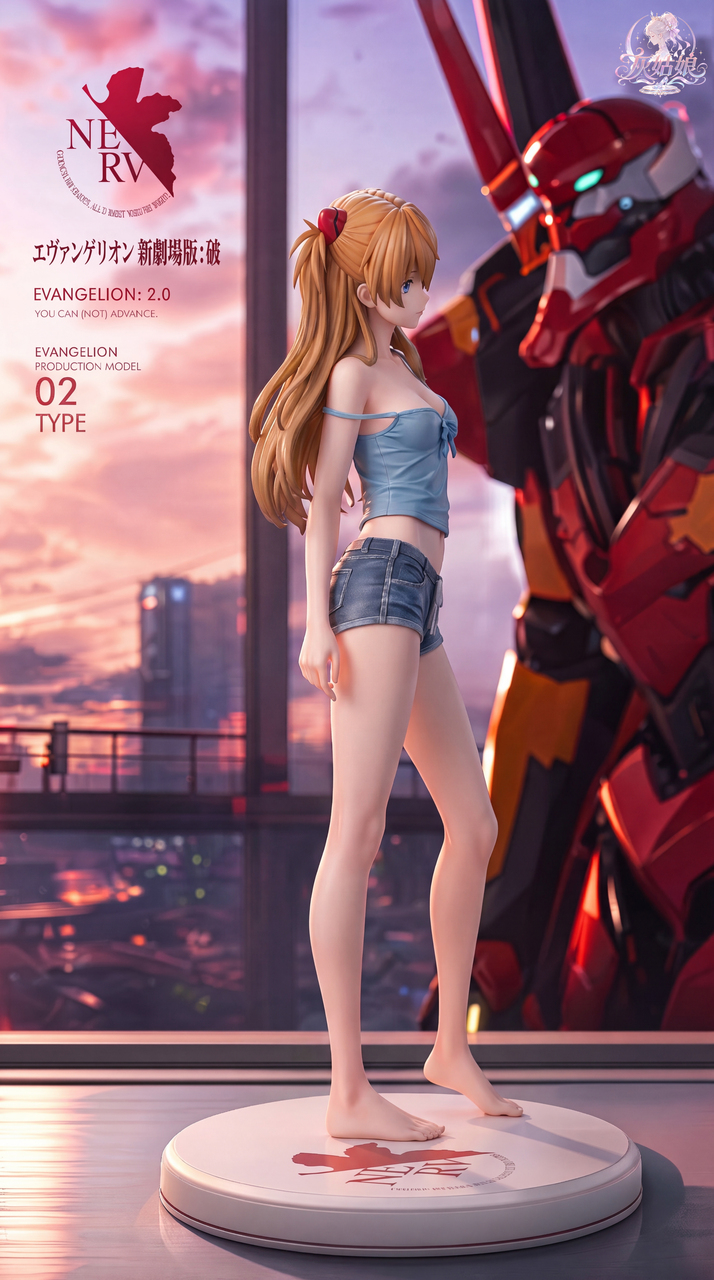 エヴァンゲリオン - アスカ 1/6 スタチュー Cinderella Studio