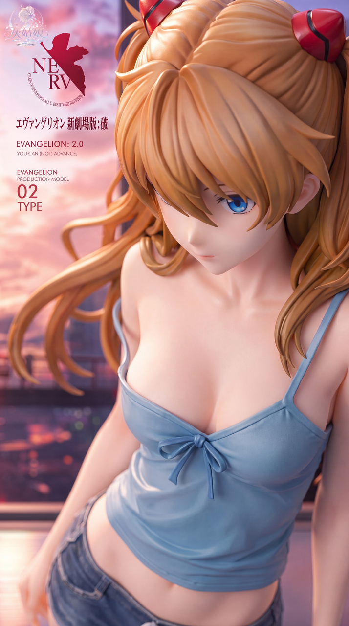 エヴァンゲリオン - アスカ 1/6 スタチュー Cinderella Studio