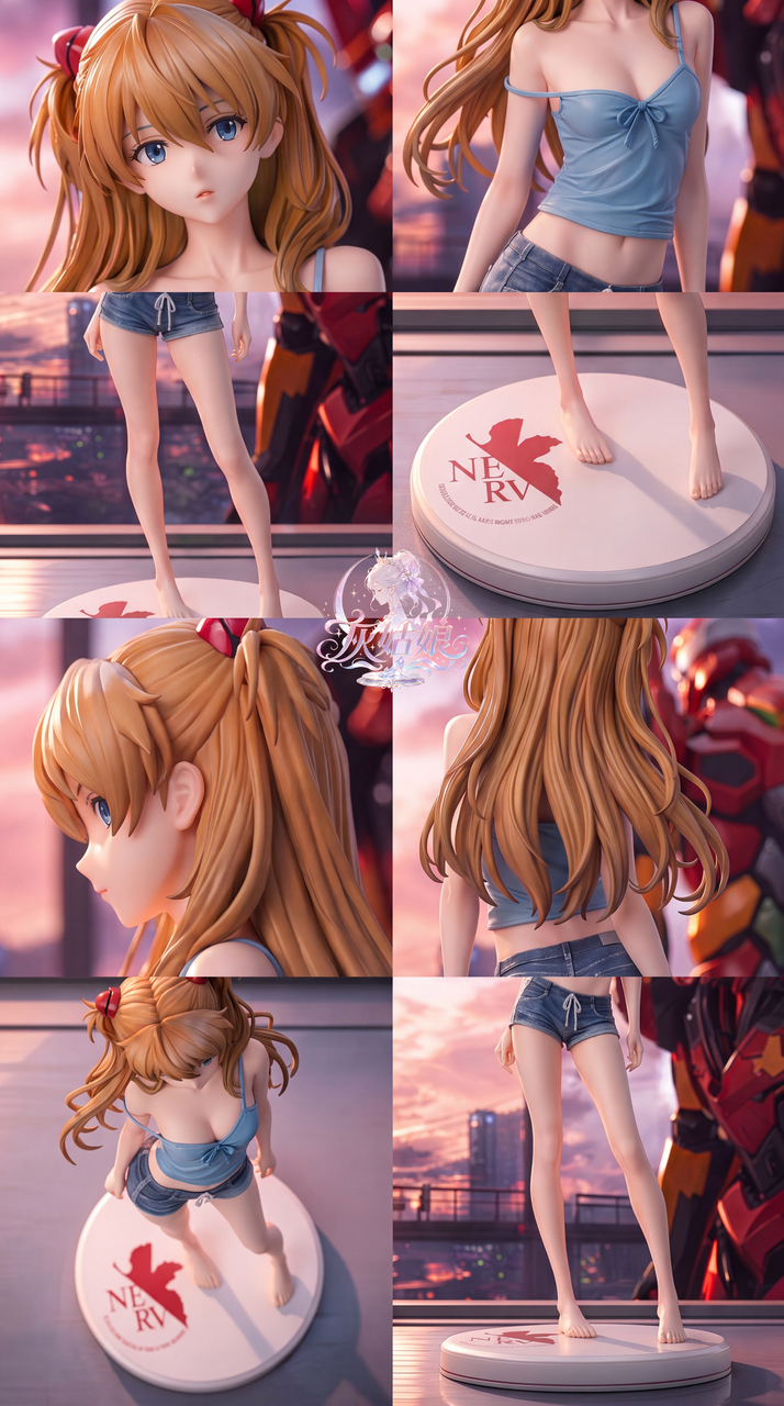 エヴァンゲリオン - アスカ 1/6 スタチュー Cinderella Studio