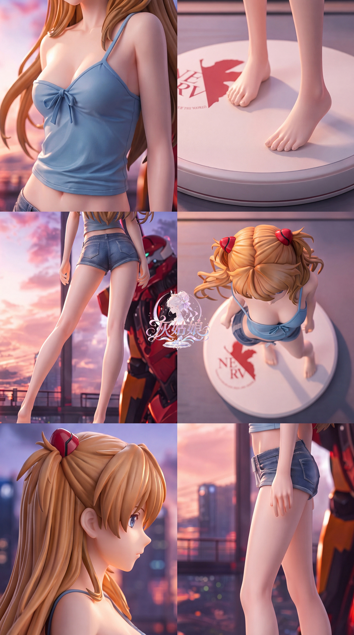 エヴァンゲリオン - アスカ 1/6 スタチュー Cinderella Studio