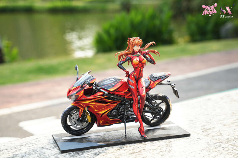 エヴァンゲリオン - アスカ & バイク 1/6 スタチュー Aetheria Studio × SX Studio エヴァンゲリオン - アスカ & バイク 1/6 スタチュー Aetheria Studio × SX Studio