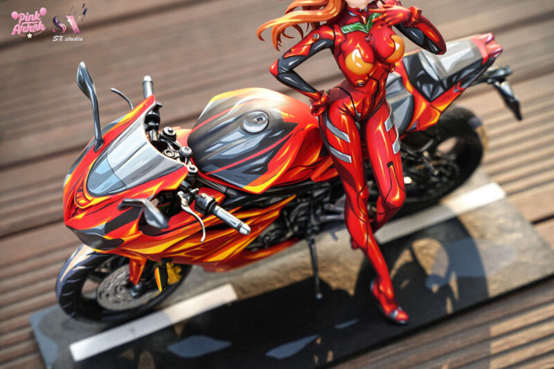 エヴァンゲリオン - アスカ & バイク 1/6 スタチュー Aetheria Studio × SX Studio 7 エヴァンゲリオン - アスカ & バイク 1/6 スタチュー Aetheria Studio × SX Studio