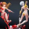 エヴァンゲリオン - アスカ & レイ スタチュー BBSD Studio