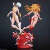 エヴァンゲリオン - アスカ & レイ スタチュー BBSD Studio