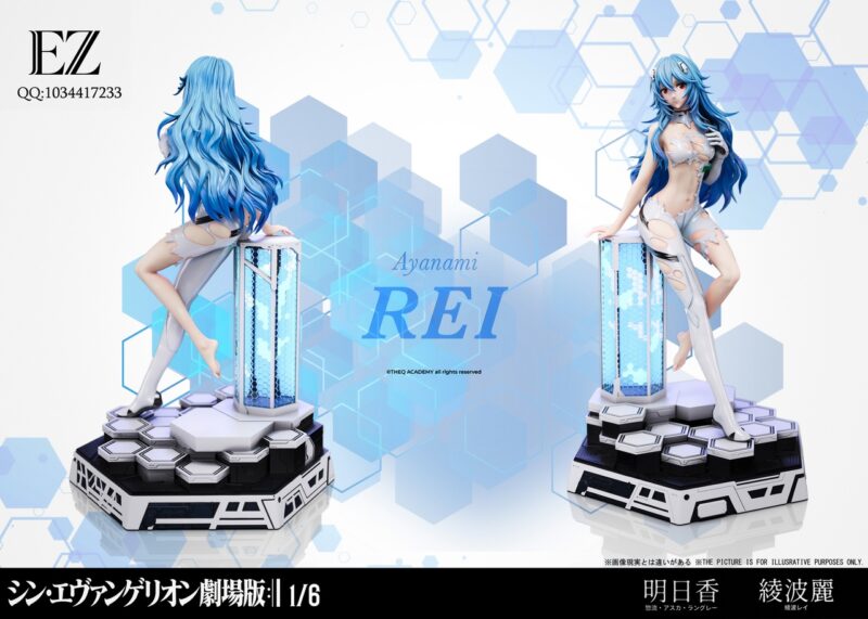 エヴァンゲリオン - アスカ & 綾波レイ 1/6 スタチュー EZ Studio
